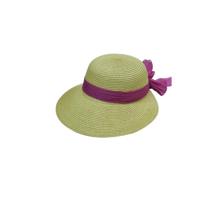 ψαθινο μοβ κορδελα